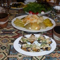 Armenian Food Esstisch